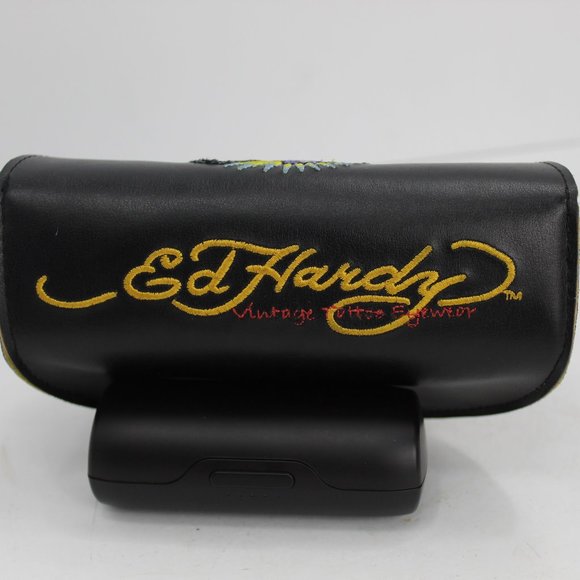 Ed Hardy Accessories - Ed Hardy EHS034 67013 Cocoa Sunglasses with Case